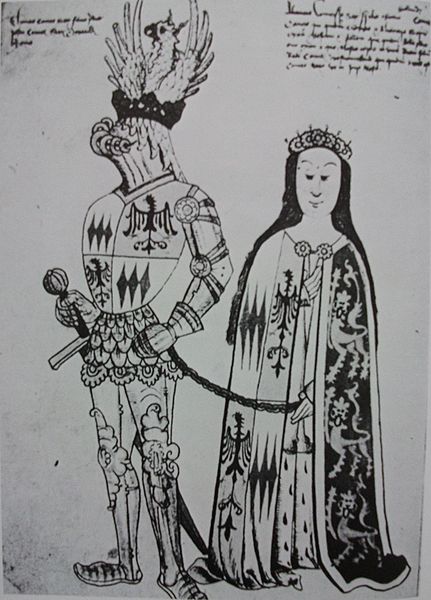 Sir Thomas Montacute, 4th Earl of Salisbury and Lady Eleanor Holland