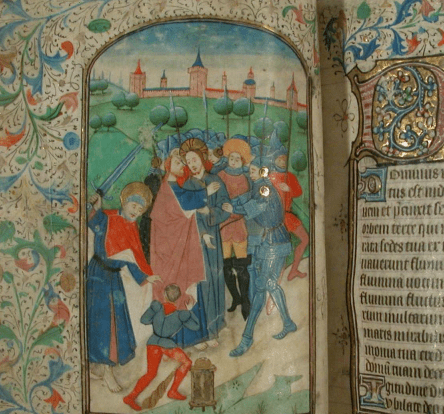 Books of Hours belonging to Lady Eleanor Powis, wife to Sir William, 1st Baron Powis.  Lady Eleanor used her Book of Hours to remind her of important anniversaries writing these dates against the Feast Days of the Catholic Calendar at the front of her book. She includes the birthdays of herself, her husband William, and her children. © National Trust Collections