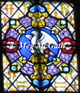 Royal emblem of Anne Boleyn as queen, the falcon.