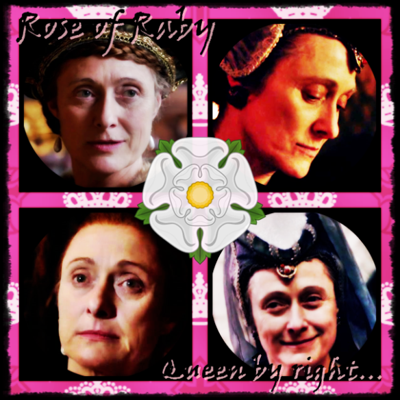 Duchess Cecily played by Caroline Goddall in 'The White Queen'